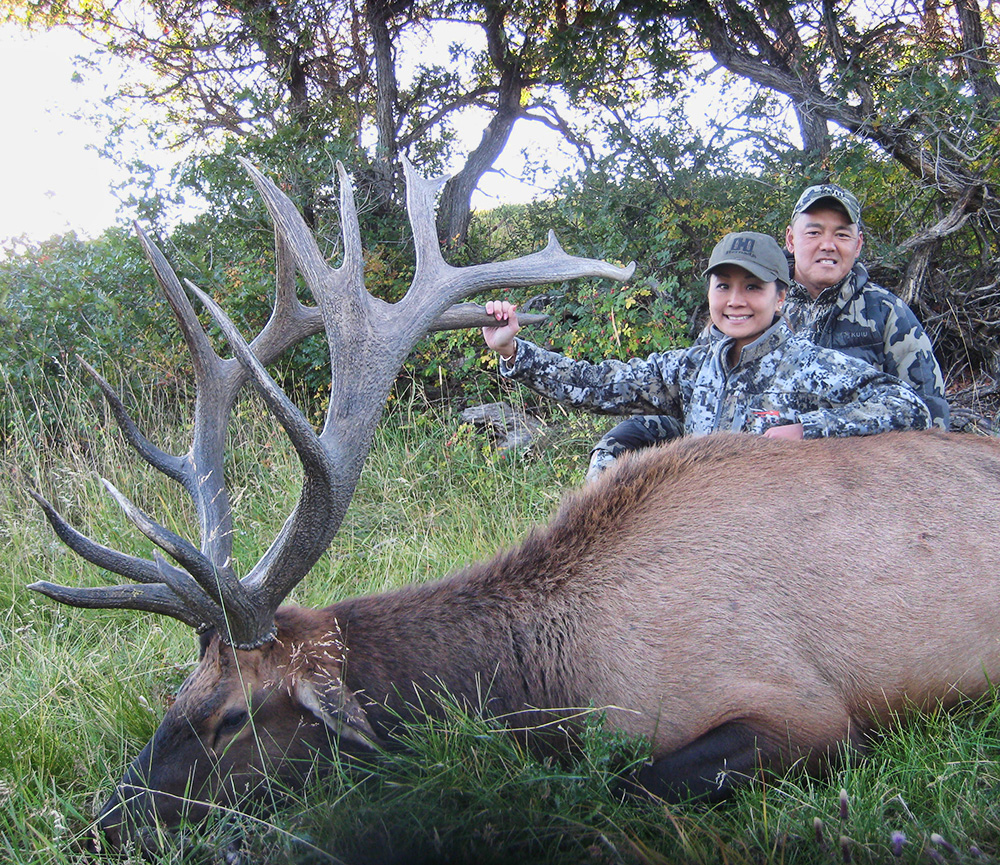 Trophy elk hunt with Quality Hunts