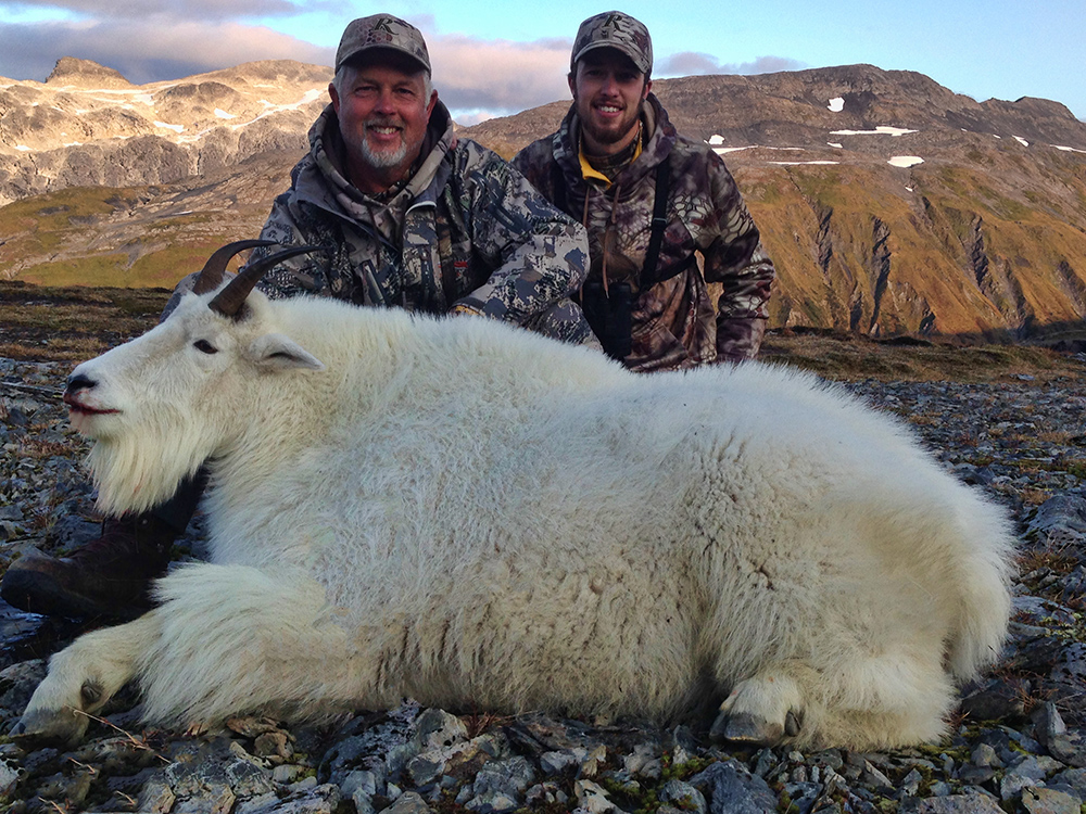 Kodiak Island mountain goat hunt