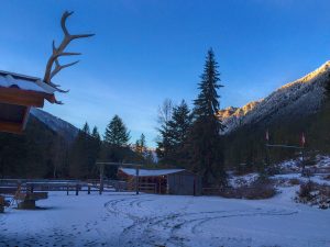 Mountain Lion Hunt 2 - British Columbia - camp area and scenery