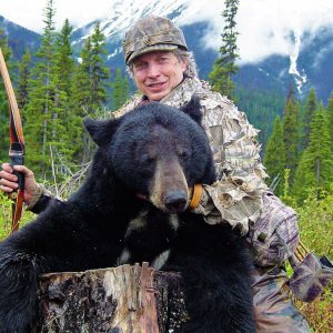 Hunt 2647 - Black Bear Trophy and Hunter